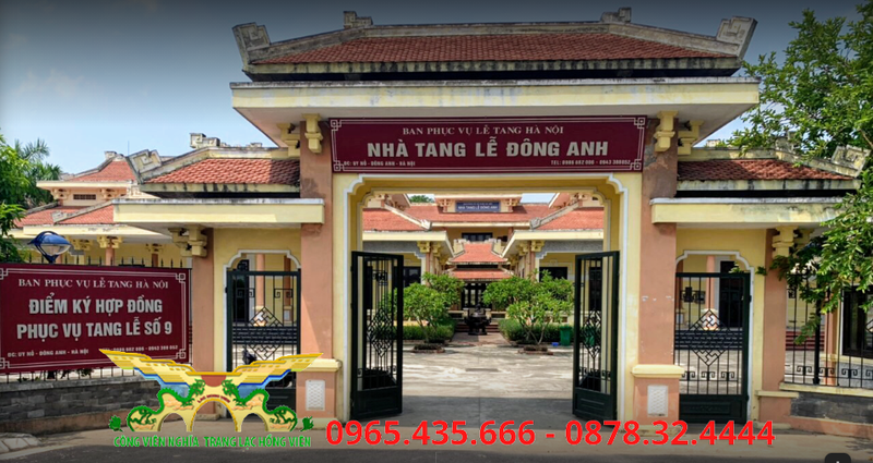 nhà tang lễ Đông Anh